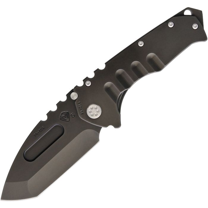 Praetorian Frame Lock Knife Ti PVD Hardware missing hard box