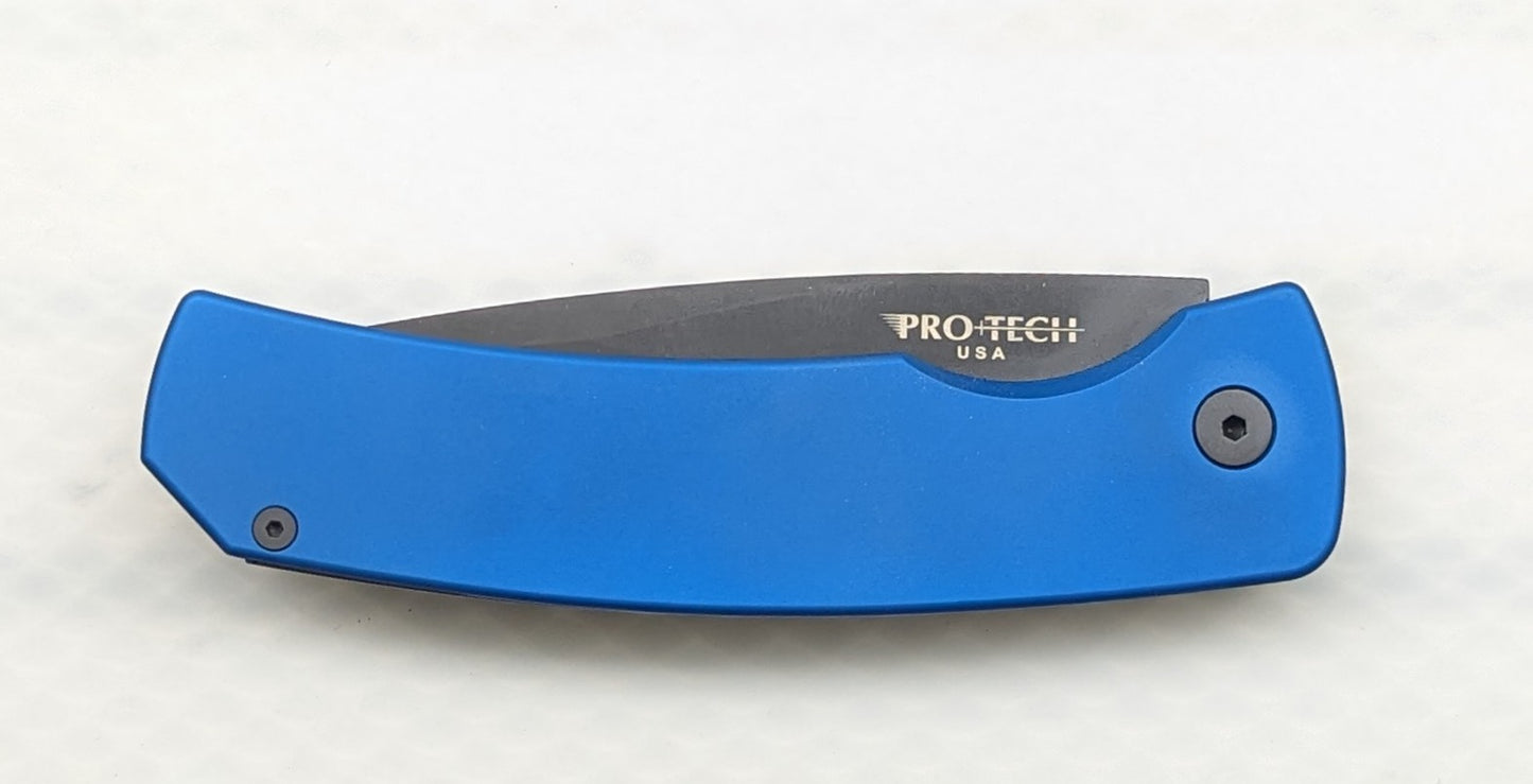 Limited Pro-Tech Magic 2 "Whiskers" Automatic Knife Tactical Blue (3.75" Black)