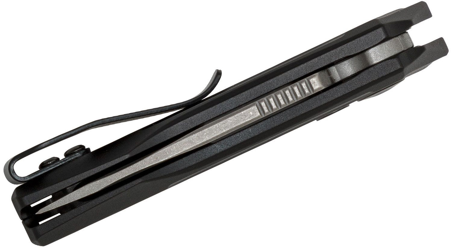 Kershaw 7250 Launch 9 AUTO Folding Knife 1.8" Working Finish CPM-154 Drop Point Blade, Black Anodized Aluminum Handles