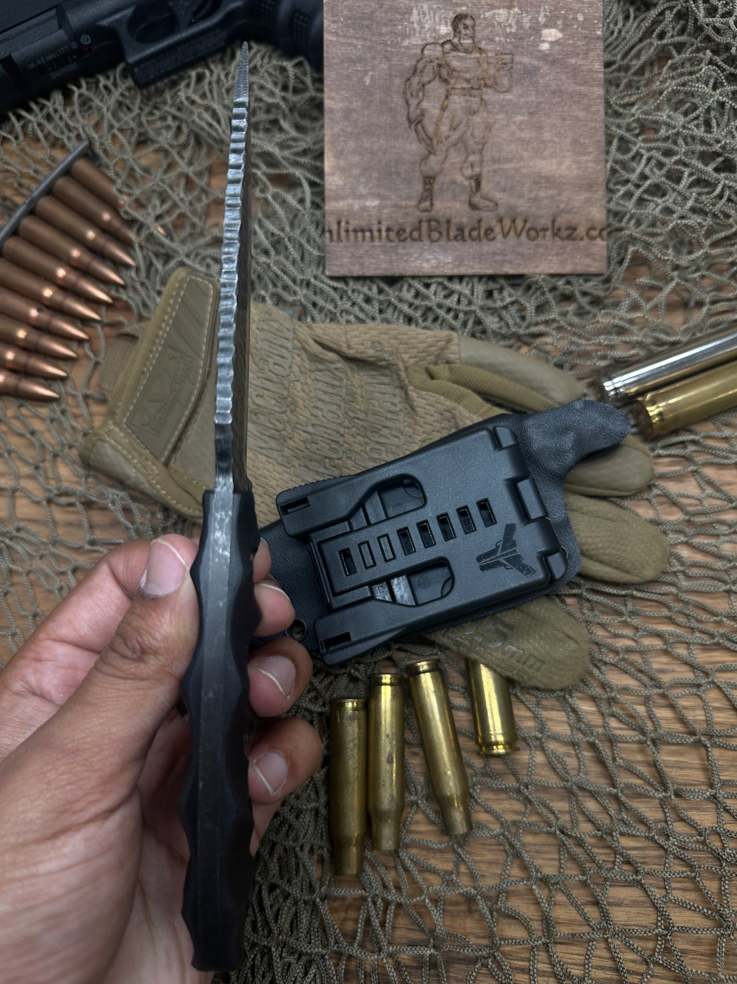 Stroup Knives GP1-Black-G10 Knife