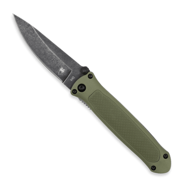 Cobra Tec OD green double action Hidden Release