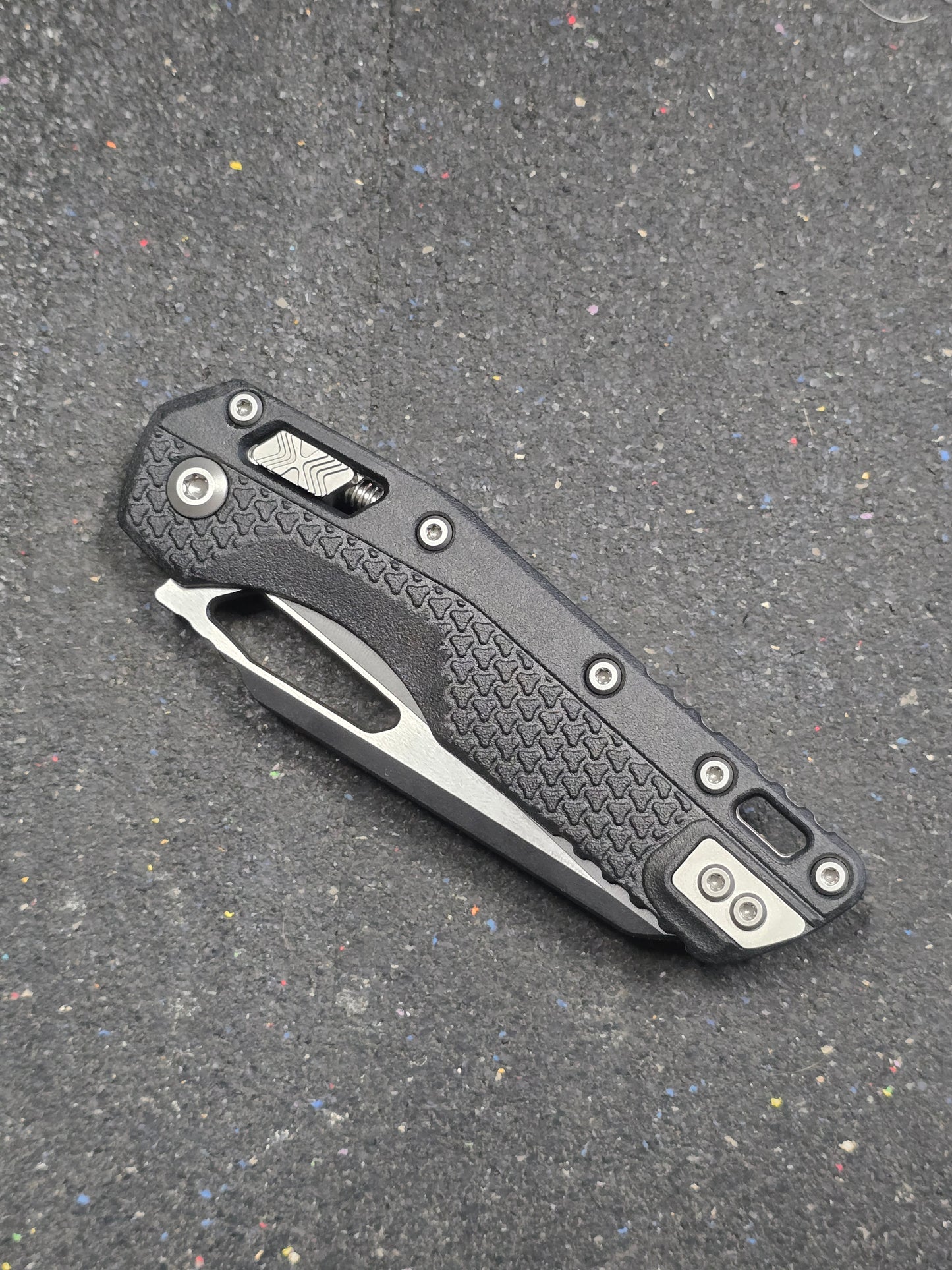 Microtech Standard Issue MSI Ram-Lok Knife Polymer (3.9" Partially Serr)