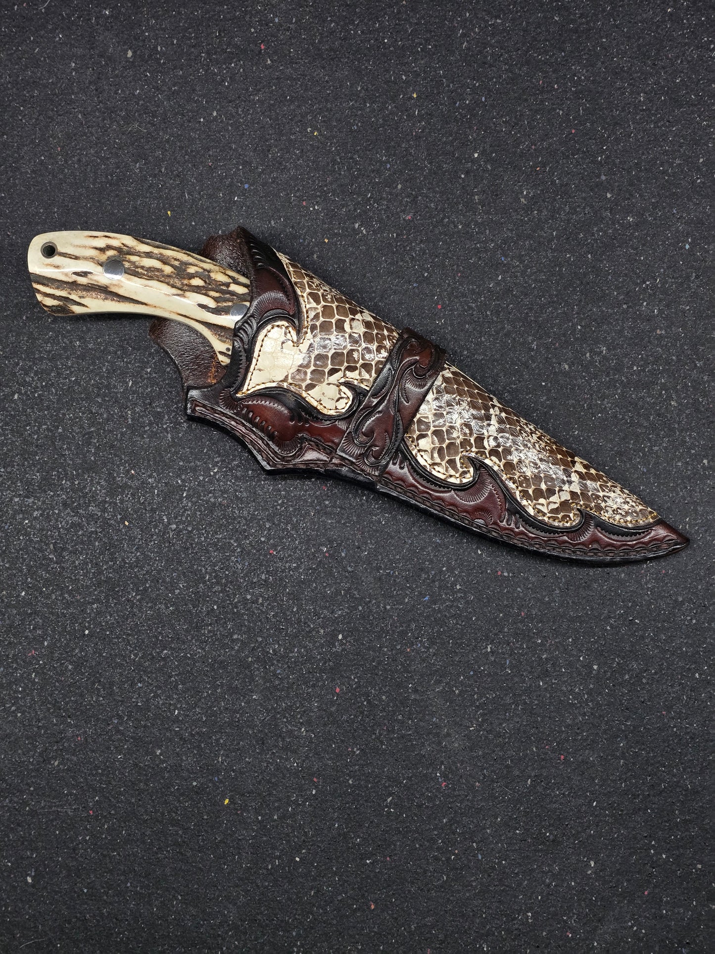 Siska Damascus Small Stag Fighter #11