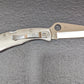 Spyderco Police Stainless Folding Knife 4.39" VG10 Satin Plain Blade,- C07P