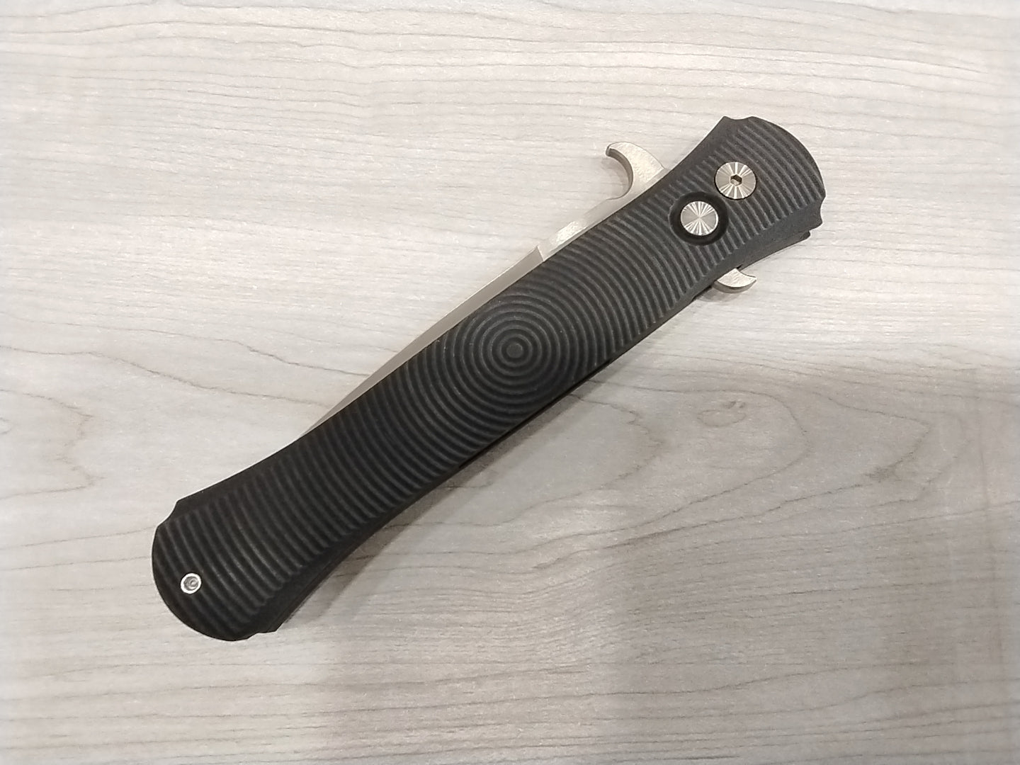 Pro-Tech Large Don Automatic Knife 3D Ring Pattern (4.5" Satin) 1925