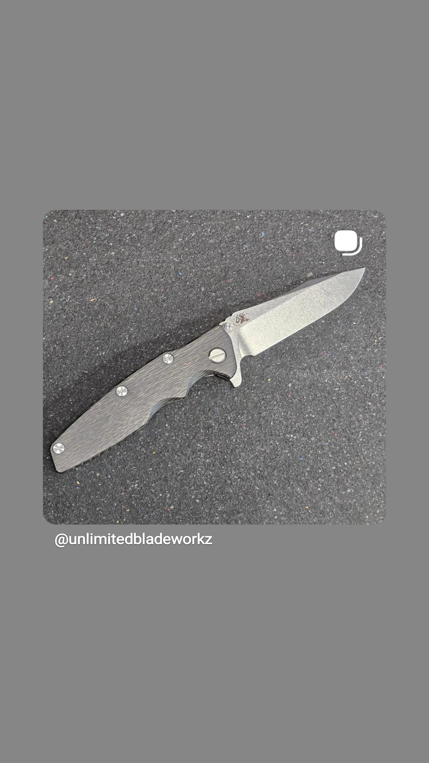 Hinderer Eklipse Upgraded dark matter CF scale and Hinderer Titanium deep carry clip