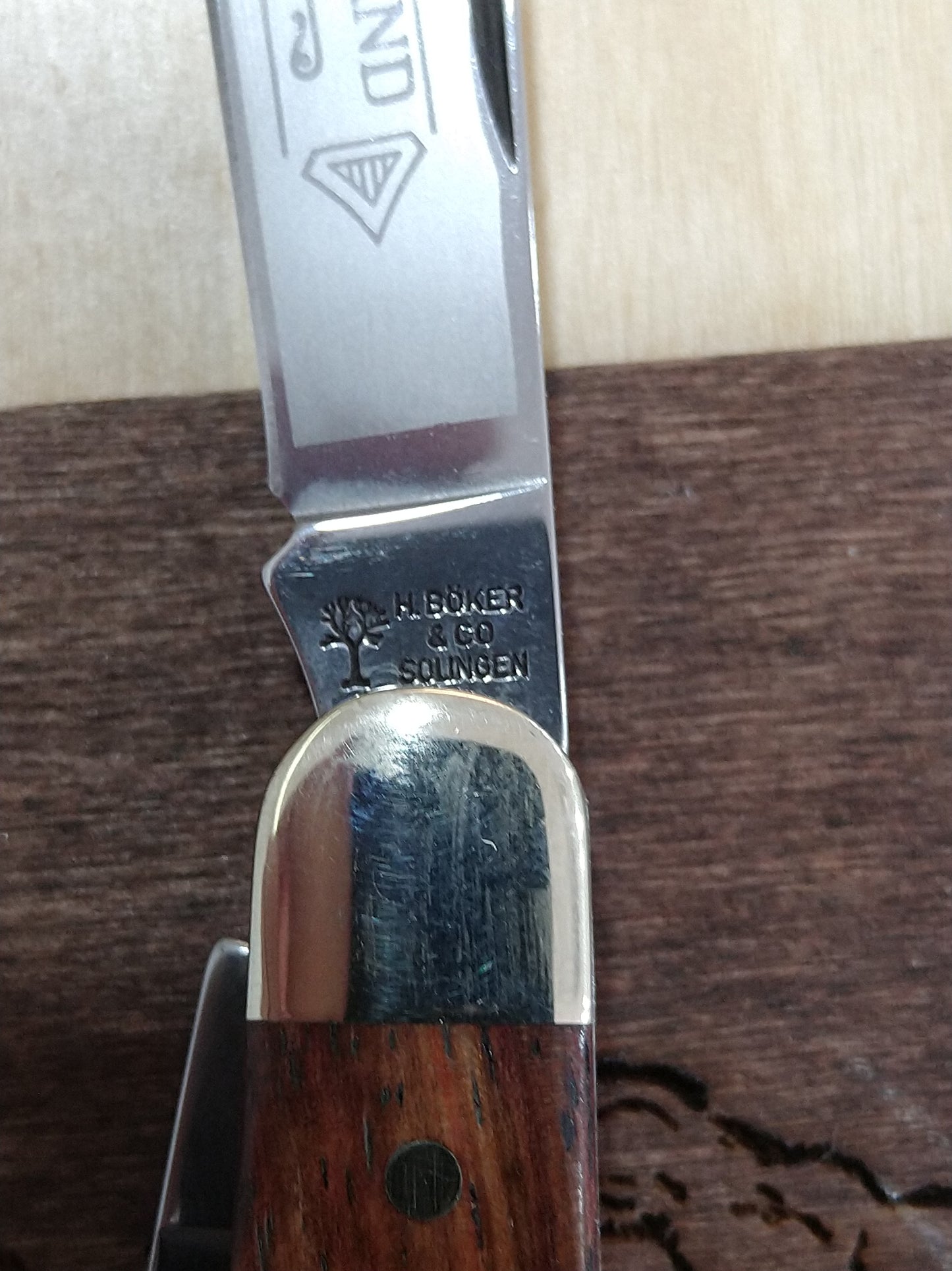 Boker Stockman Oak Handle