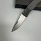 Pro-Tech/Whiskers BR-1.10 Magic Bolster Release AUTO Folding Knife 3.1" 154CM Stonewashed Plain Blade, Gray Aluminum Handles