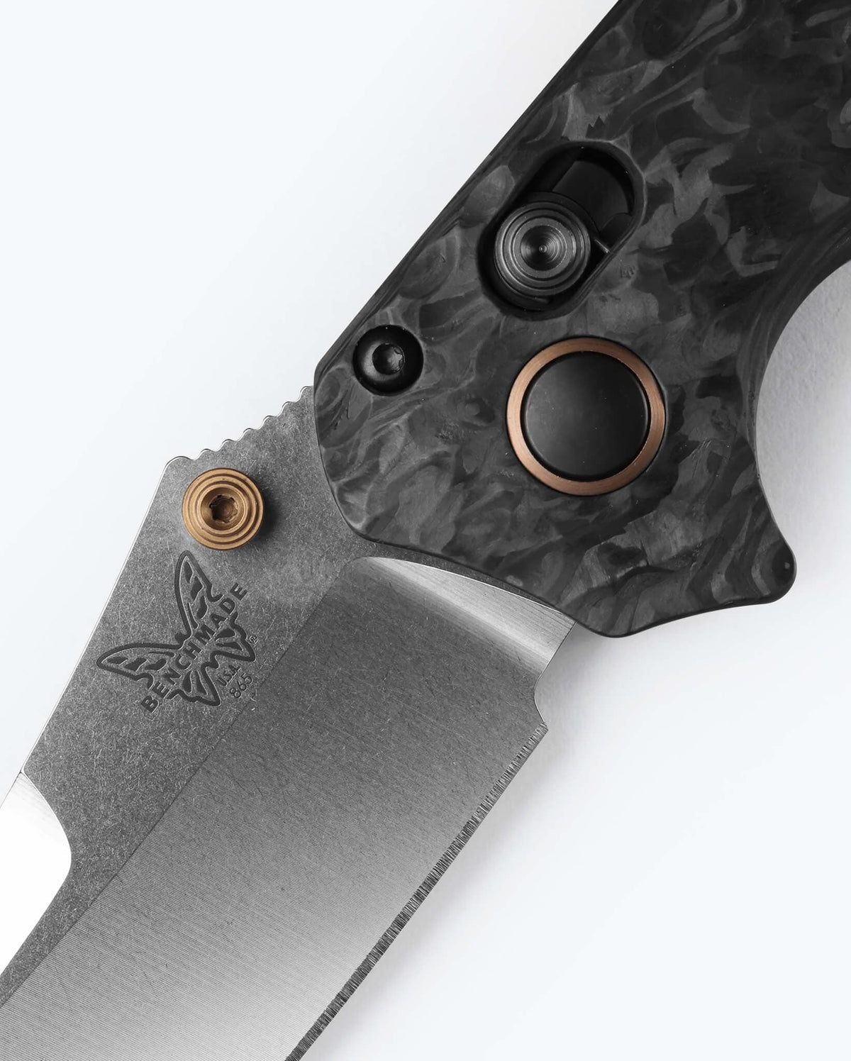 Benchmade Mini-Bedlam Carbon Fiber S90V 865-02