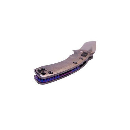 Microtech mini Amphibian RAM-LOK Marfione select titanium 137mrl-10flms.15