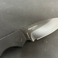 Strider + Pro-Tech PT Automatic Knife Black Al Blade Show PT203