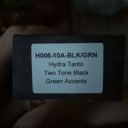 Heretic Hydra Single Action 2 tone black & green