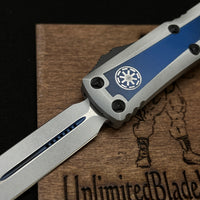 Microtech UTX-85 Clone Trooper D/E OTF Automatic Knife (3.1" White) 232-1CO