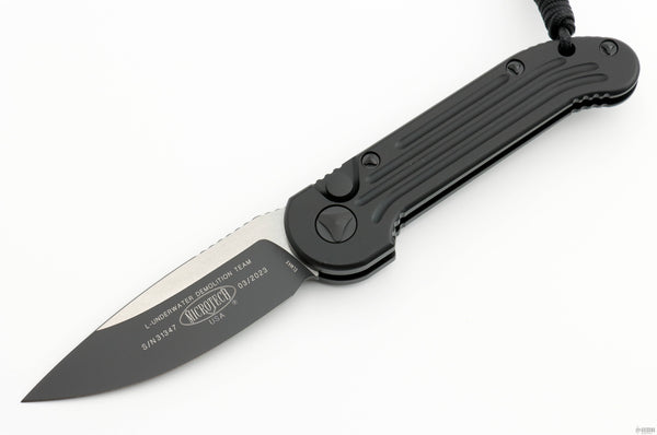 Microtech LUDT Tactical Automatic Knife (3.4" Black) 135-1T