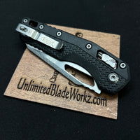 Microtech Standard Issue MSI Ram-Lok Knife Black Polymer (3.9" SW Serr)