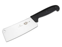 Victorinox Forschner Fibrox 7" Cleaver, Black TPE Handle
