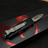 Microtech Troodon Mini D/E Automatic Black (1.9" Apocalyptic) 238-10 AP
