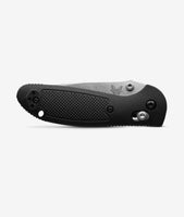 Benchmade Mini Griptilian AXIS Lock Knife Black (2.91" Satin) 556-S30V