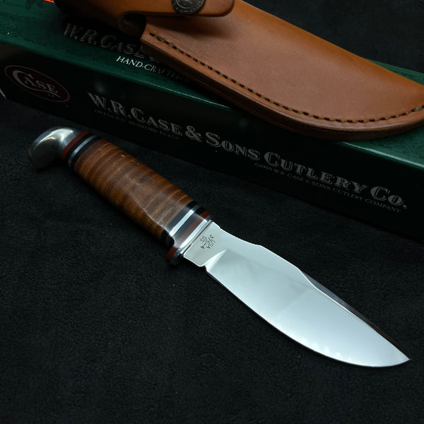 Case Hunter 375-4 Leather handle skinner