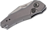 Kershaw 7350 Launch 10 AUTO Folding Knife 1.9" Stonewashed CPM-154 Hawkbill Blade, Dark Gray Anodized Aluminum Handles
