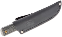 Condor Tool & Knife CTK248-4HC Woodlaw Survival Knife 4" Carbon Steel Blade, Micarta Handle, Leather Sheath