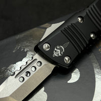 MICROTECH TROODON MINI HELLHOUND SIGNATURE SERIES STONEWASH STANDARD 819-10 S