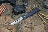 Microtech Halo VI Hellhound Tanto OTF Knife (4.4" Bronzed) 519-13