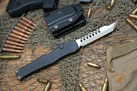 Microtech Halo VI Hellhound Tanto OTF Knife (4.4" Bronzed) 519-13