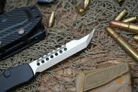 Microtech Halo VI Hellhound Tanto OTF Knife (4.4" Bronzed) 519-13