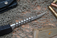 Microtech Halo VI Hellhound Tanto OTF Knife (4.4" Bronzed) 519-13