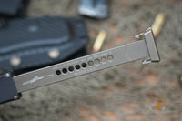 Microtech Halo VI Hellhound Tanto OTF Knife (4.4" Bronzed) 519-13