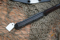 Blackside Customs Fedele X Fixed Blade Knife Carbon 4.5" N690C Halftone BSC-FX4