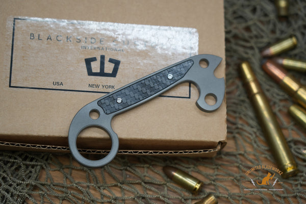 BSC T-Bot - Stonewash Titanium and CF