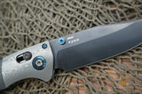 Benchmade Gold Class Crooked River AXIS Lock Knife Carbon Fiber (4" Black DLC)