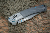 Benchmade Gold Class Crooked River AXIS Lock Knife Carbon Fiber (4" Black DLC)
