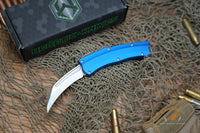 Heretic Roc Karambit Stonewash Blue