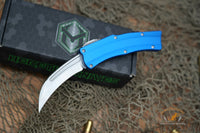 Heretic Roc Karambit Stonewash Blue