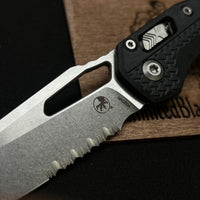 Microtech Standard Issue MSI Ram-Lok Knife Black Polymer (3.9" SW Serr)