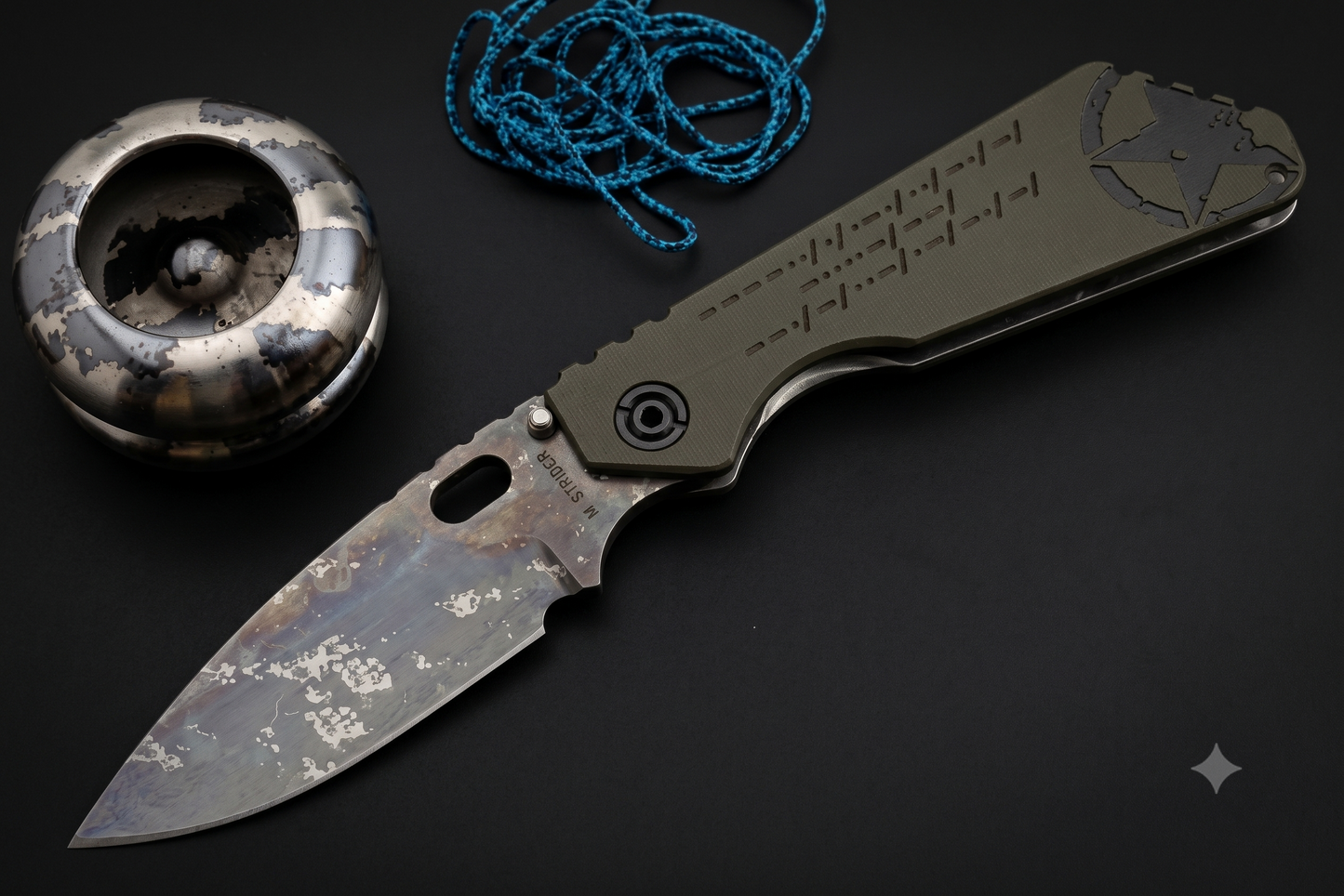 Strider Knives Collab SMF & Yo-Yo, Graffiti, Let Them Hate, As Long As They Fear