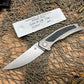 Shirogorov Quantum Ursus NL Flipper Knife 3.8" Cromax PM Drop Point Blade