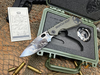 Blackside Customs/Strider Knives Collab SMF & Yo-Yo, Graffiti, morse code Let Them Hate, As Long As They Fear