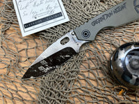 Blackside Customs/Strider Knives Collab SMF & Yo-Yo, Graffiti, morse code Let Them Hate, As Long As They Fear