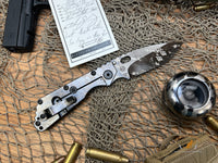Blackside Customs/Strider Knives Collab SMF & Yo-Yo, Graffiti, morse code Let Them Hate, As Long As They Fear