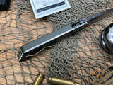 Blackside Customs/Strider Knives Collab SMF & Yo-Yo, Graffiti, morse code Let Them Hate, As Long As They Fear