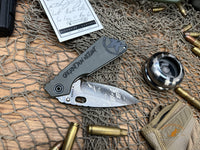 Blackside Customs/Strider Knives Collab SMF & Yo-Yo, Graffiti, morse code Let Them Hate, As Long As They Fear