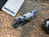 Blackside Customs/Strider Knives Collab SMF & Yo-Yo, Graffiti, morse code Let Them Hate, As Long As They Fear