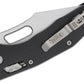 Microtech/Borka Ram-Lock Stitch Folding Knife Stonewashed Black G10