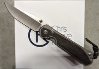 Chris Reeve Large Sebenza 31 Bog Oak Inlay (3.6" S45VN SW Drop Point) S31-1100