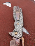 Strider Damascus MK1 Ti Treadplate