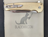 Protech Malibu Hand Ground Compound Grind Hi Polish